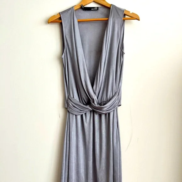white christmas dresses 80s Moschino Black Silk Dress | XS-S main image 0